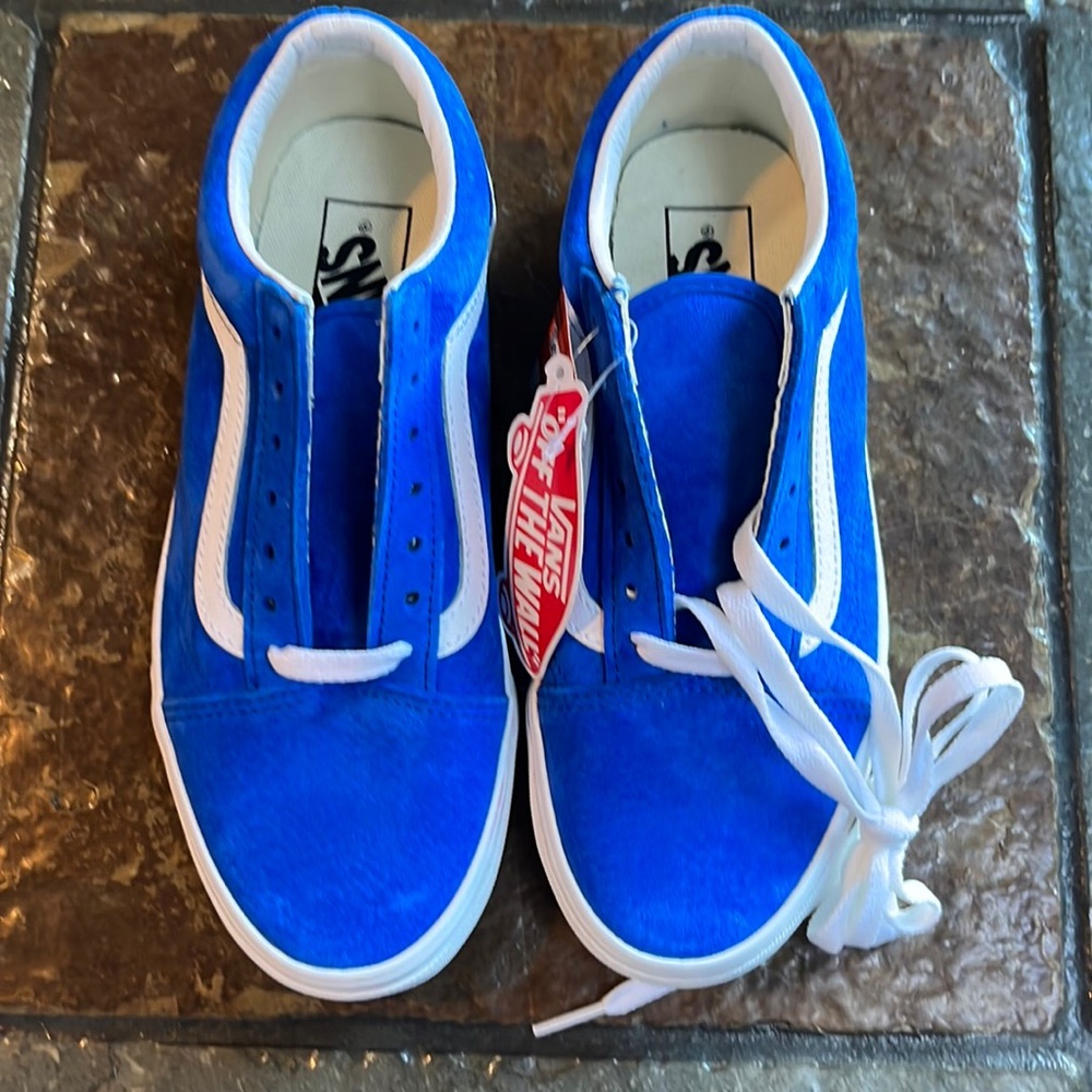 Vans Royal blue size Women’s 6.5 low top sneakers